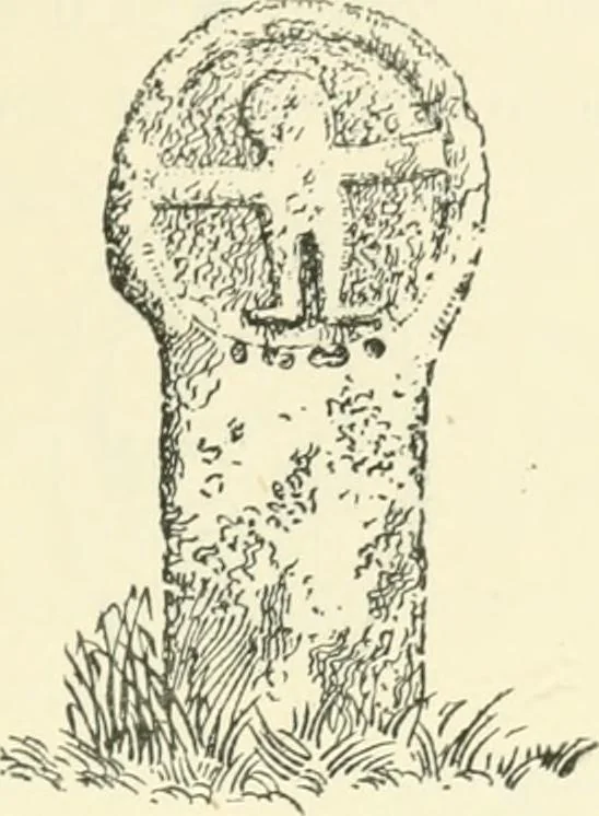 An illustration from Old Cornish crosses, 1896, leaf 166