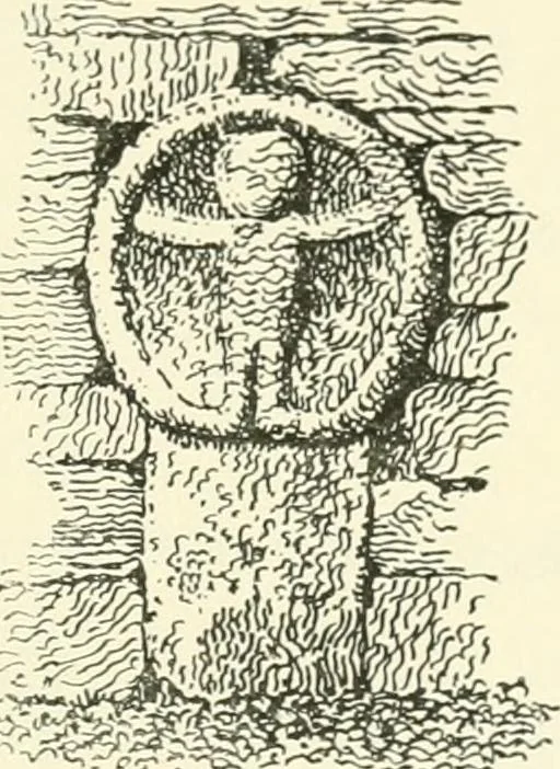 An illustration from Old Cornish crosses, 1896, leaf 168