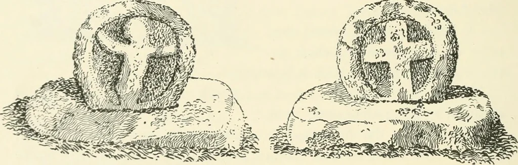 An illustration from Old Cornish crosses, 1896, leaf 175