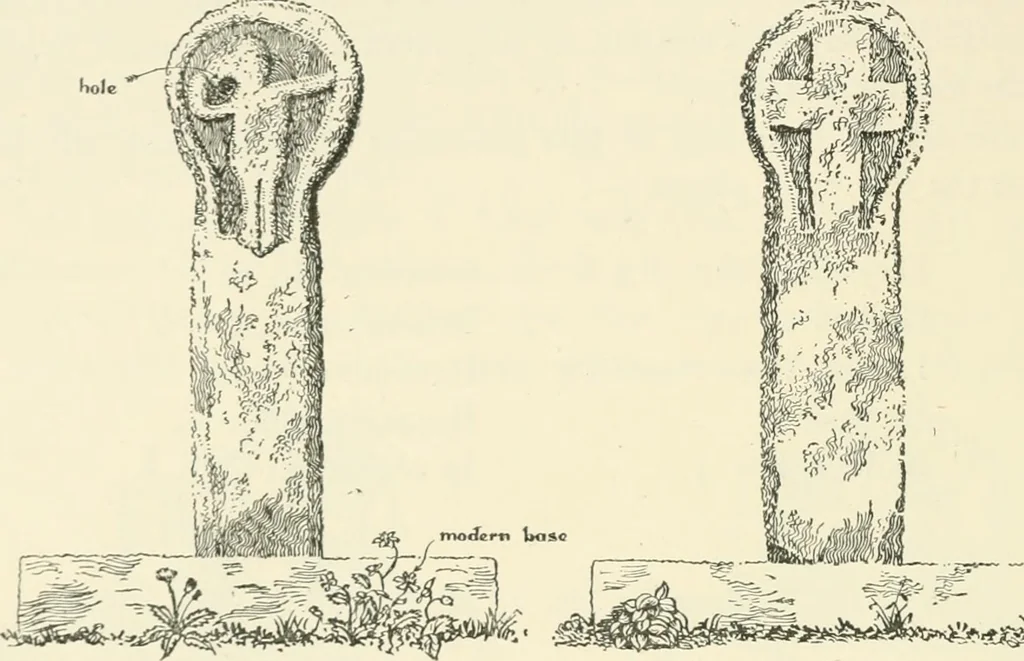An illustration from Old Cornish crosses, 1896, leaf 177