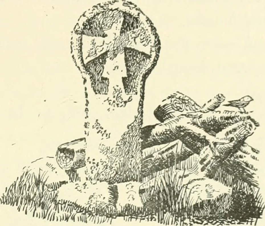 An illustration from Old Cornish crosses, 1896, leaf 178