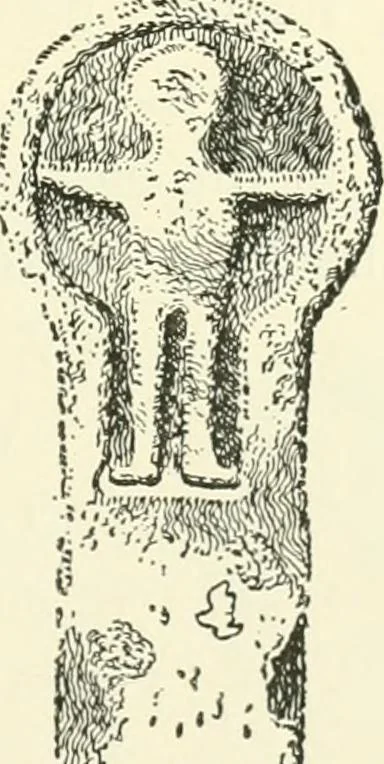 An illustration from Old Cornish crosses, 1896, leaf 180