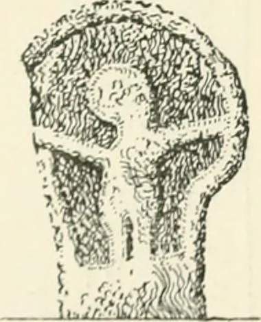 An illustration from Old Cornish crosses, 1896, leaf 181