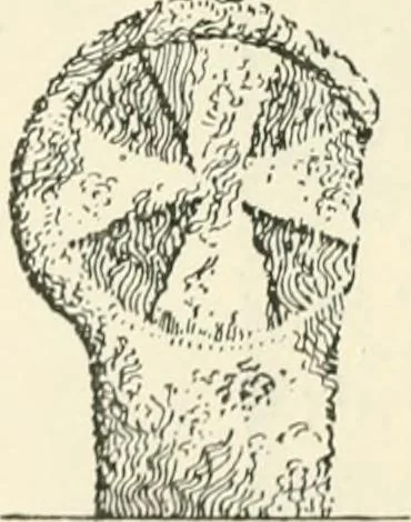 An illustration from Old Cornish crosses, 1896, leaf 181