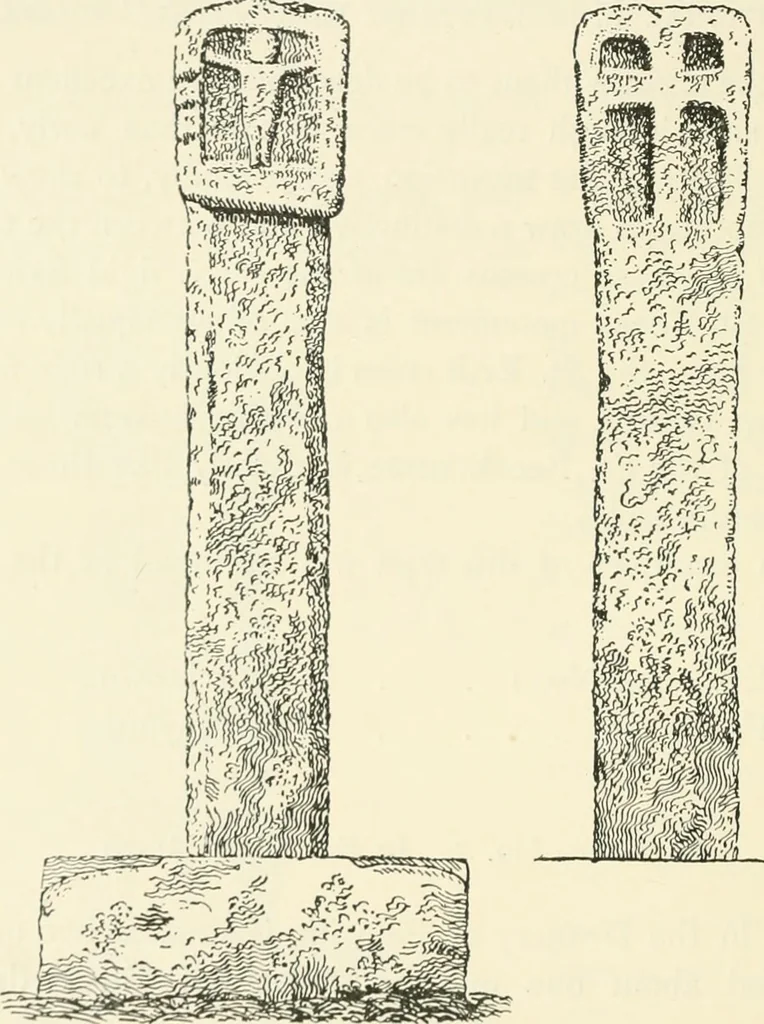 An illustration from Old Cornish crosses, 1896, leaf 187