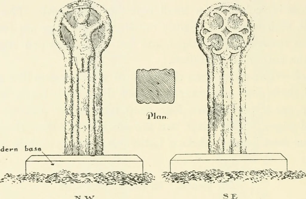 An illustration from Old Cornish crosses, 1896, leaf 189