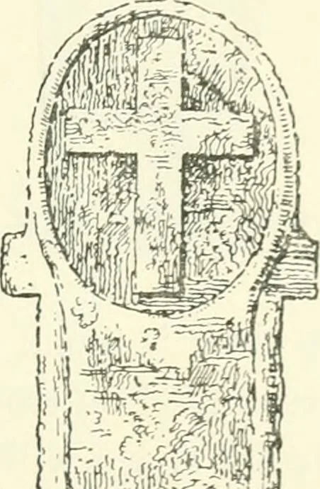 An illustration from Old Cornish crosses, 1896, leaf 198