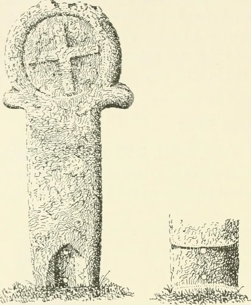 An illustration from Old Cornish crosses, 1896, leaf 199