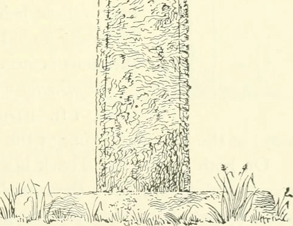 An illustration from Old Cornish crosses, 1896, leaf 200
