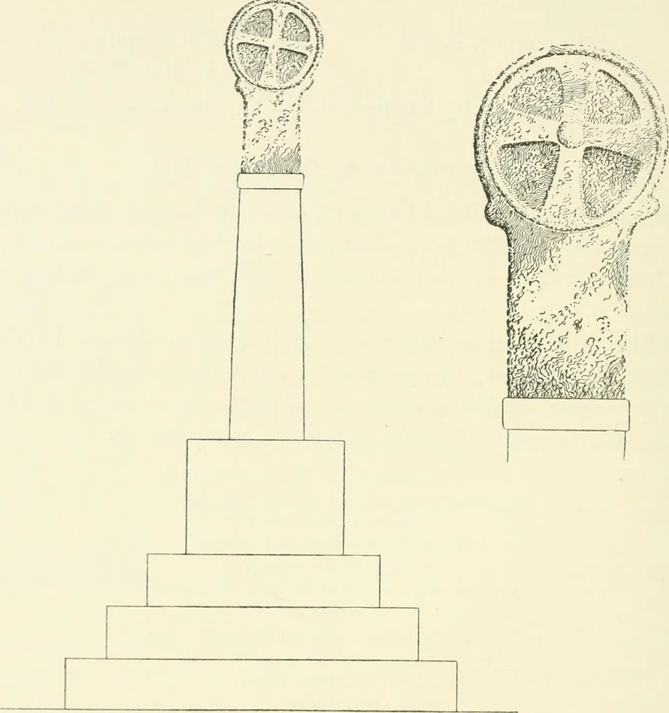 An illustration from Old Cornish crosses, 1896, leaf 203