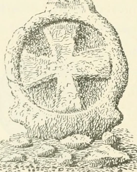 An illustration from Old Cornish crosses, 1896, leaf 205