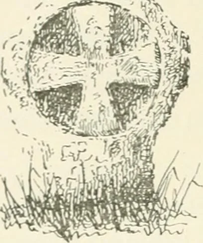 An illustration from Old Cornish crosses, 1896, leaf 207