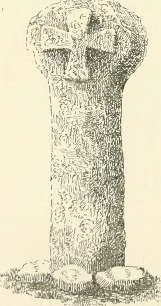 An illustration from Old Cornish crosses, 1896, leaf 207