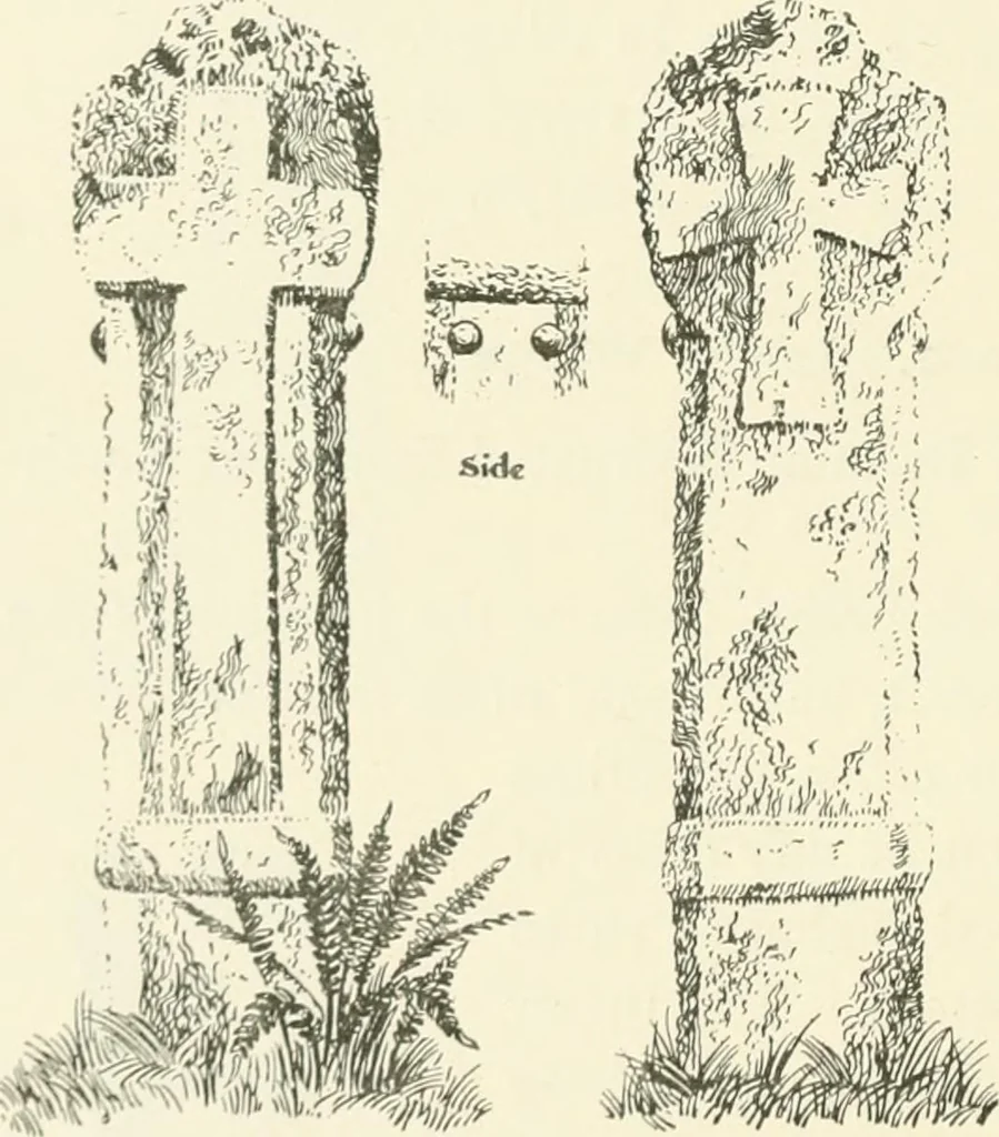 An illustration from Old Cornish crosses, 1896, leaf 211