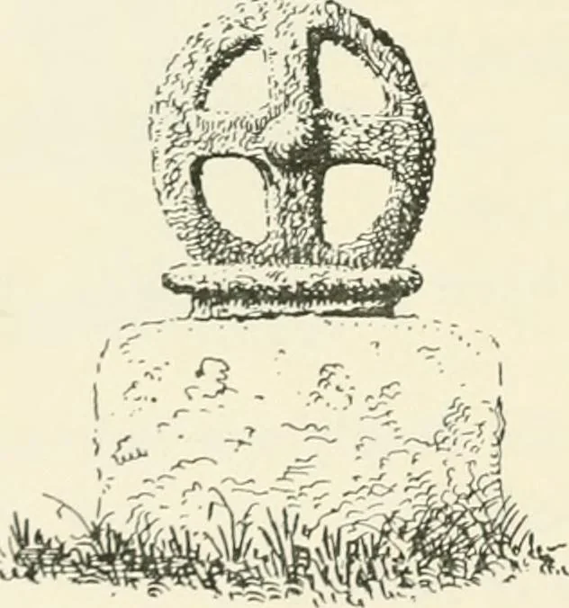 An illustration from Old Cornish crosses, 1896, leaf 221