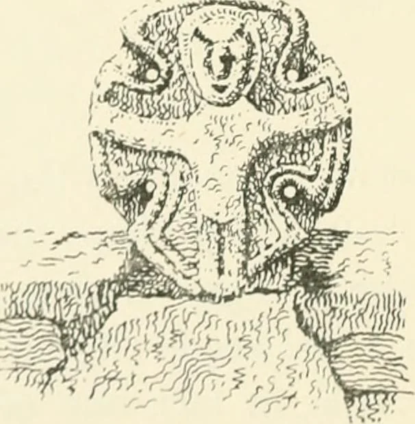 An illustration from Old Cornish crosses, 1896, leaf 229