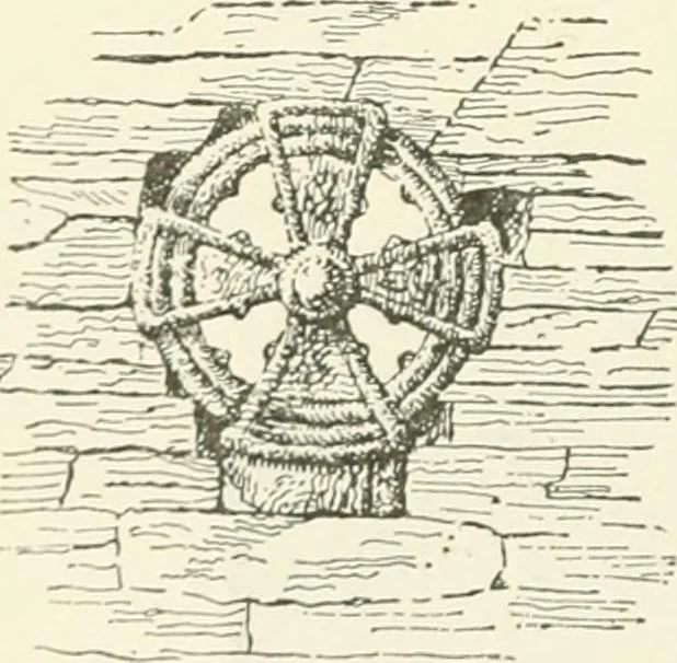 An illustration from Old Cornish crosses, 1896, leaf 233