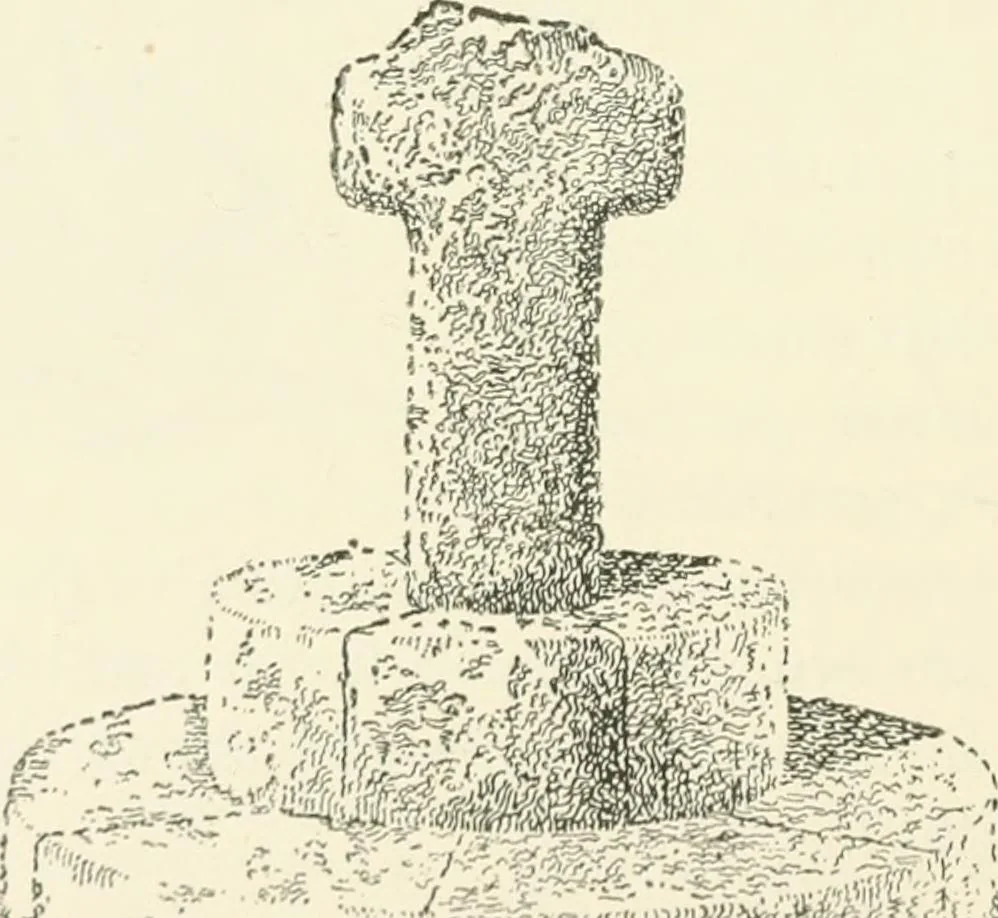 An illustration from Old Cornish crosses, 1896, leaf 241