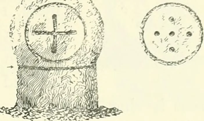 An illustration from Old Cornish crosses, 1896, leaf 282