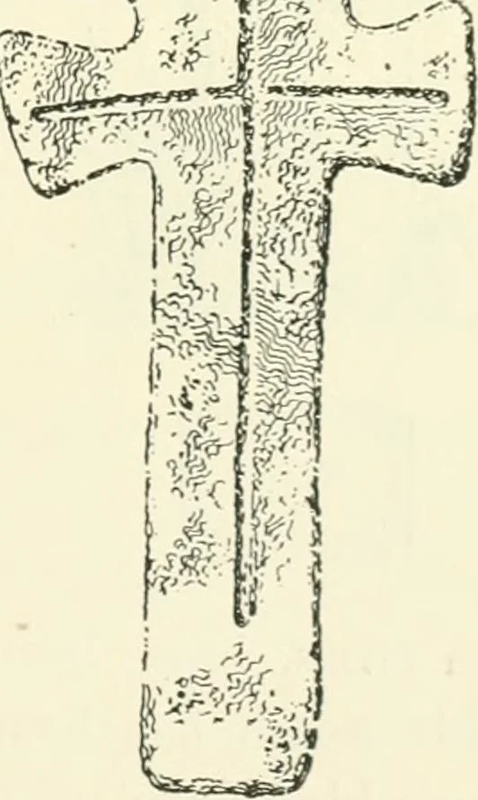 An illustration from Old Cornish crosses, 1896, leaf 294