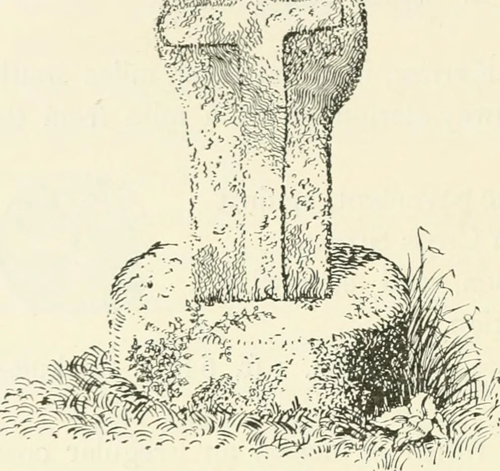 An illustration from Old Cornish crosses, 1896, leaf 299