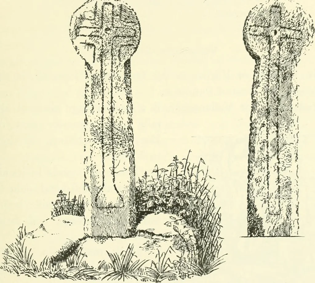 An illustration from Old Cornish crosses, 1896, leaf 302