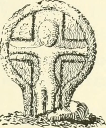 An illustration from Old Cornish crosses, 1896, leaf 308