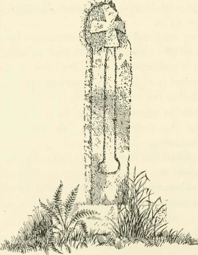 An illustration from Old Cornish crosses, 1896, leaf 309
