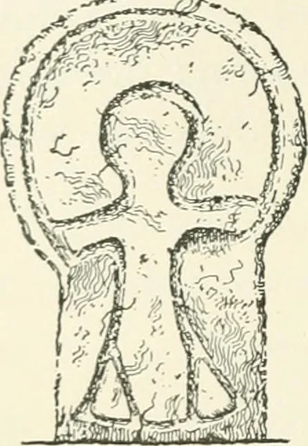 An illustration from Old Cornish crosses, 1896, leaf 325