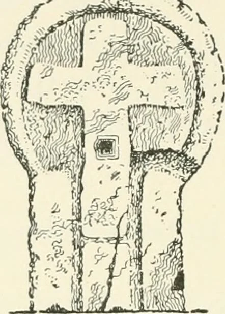 An illustration from Old Cornish crosses, 1896, leaf 325