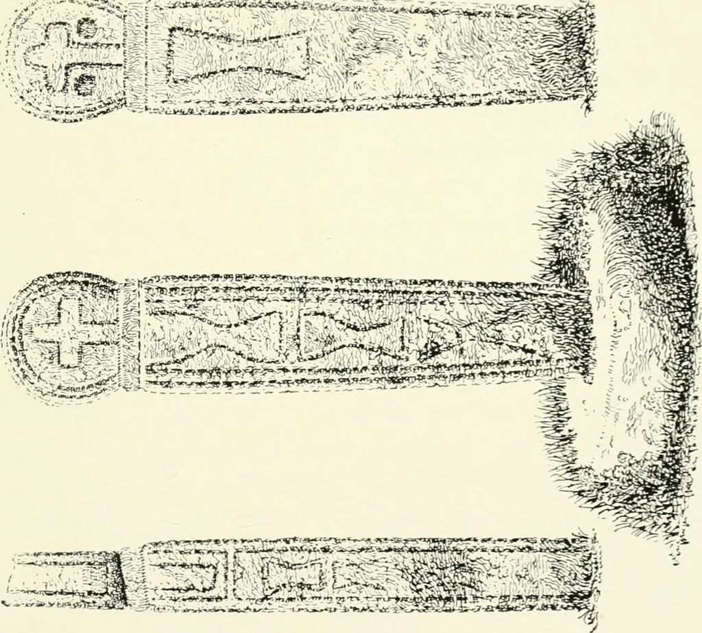An illustration from Old Cornish crosses, 1896, leaf 334