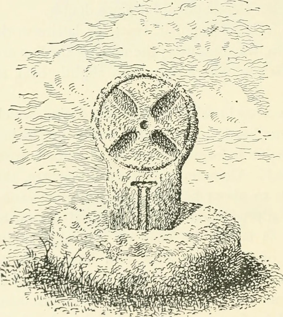 An illustration from Old Cornish crosses, 1896, leaf 345