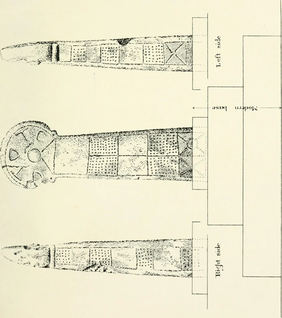 An illustration from Old Cornish crosses, 1896, leaf 350