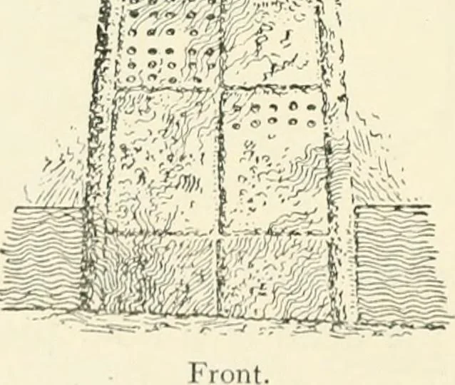 An illustration from Old Cornish crosses, 1896, leaf 355