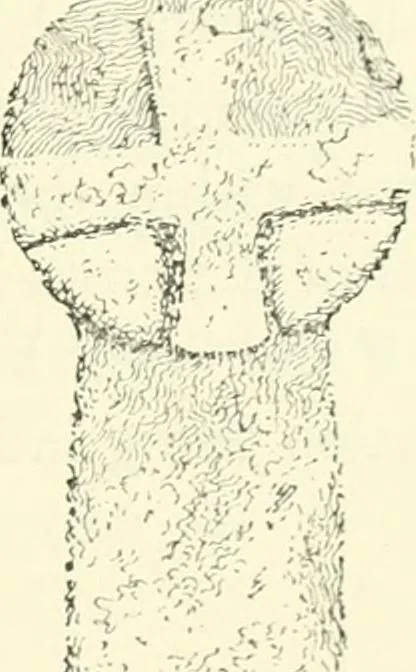 An illustration from Old Cornish crosses, 1896, leaf 366