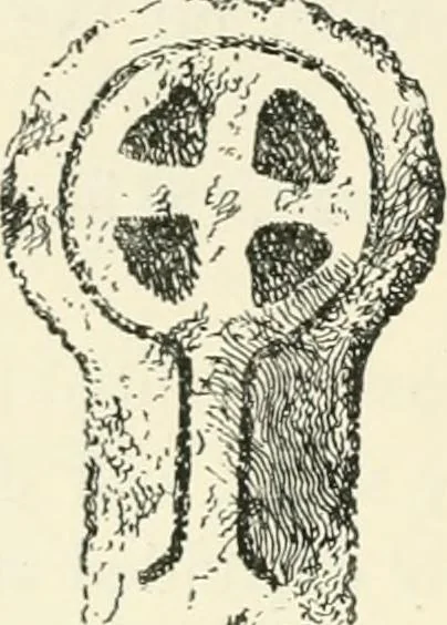 An illustration from Old Cornish crosses, 1896, leaf 369