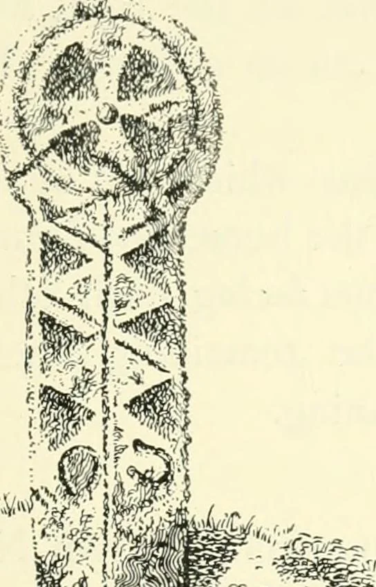 An illustration from Old Cornish crosses, 1896, leaf 378