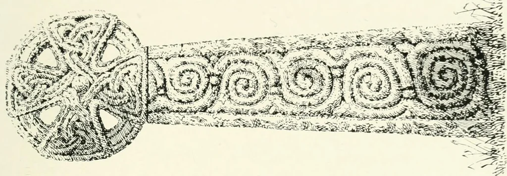 An illustration from Old Cornish crosses, 1896, leaf 412