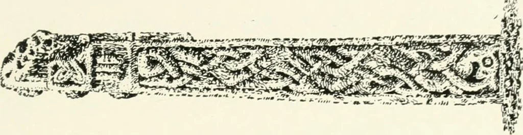 An illustration from Old Cornish crosses, 1896, leaf 416