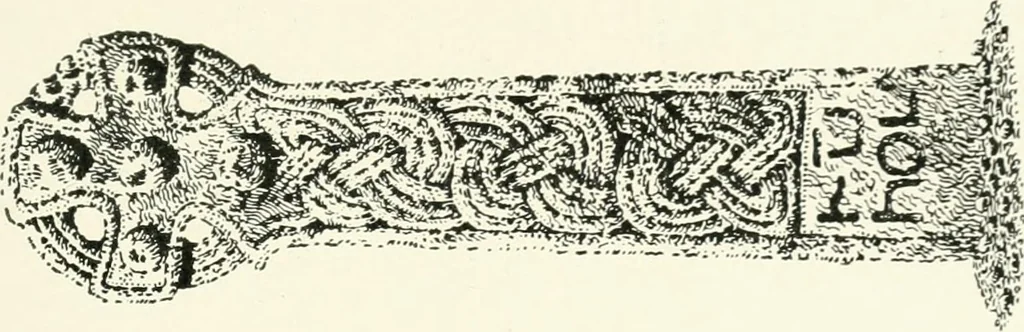 An illustration from Old Cornish crosses, 1896, leaf 416