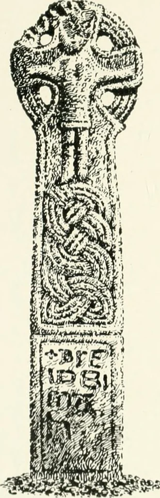 An illustration from Old Cornish crosses, 1896, leaf 416