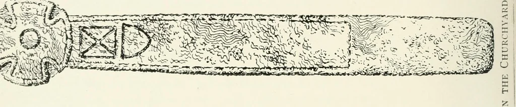 An illustration from Old Cornish crosses, 1896, leaf 421