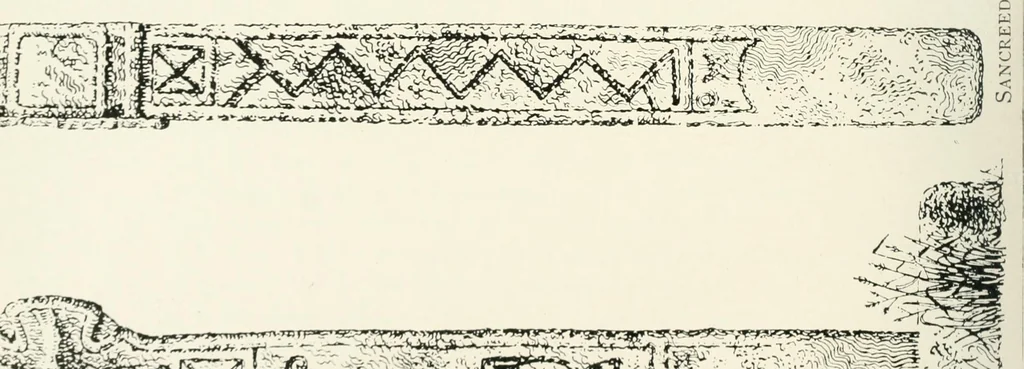 An illustration from Old Cornish crosses, 1896, leaf 421