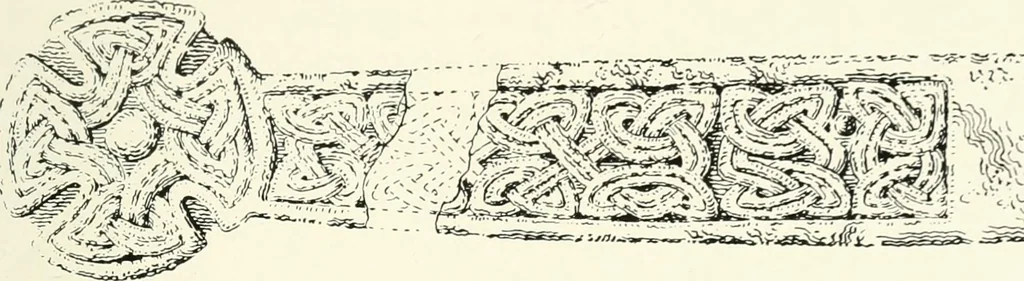 An illustration from Old Cornish crosses, 1896, leaf 426