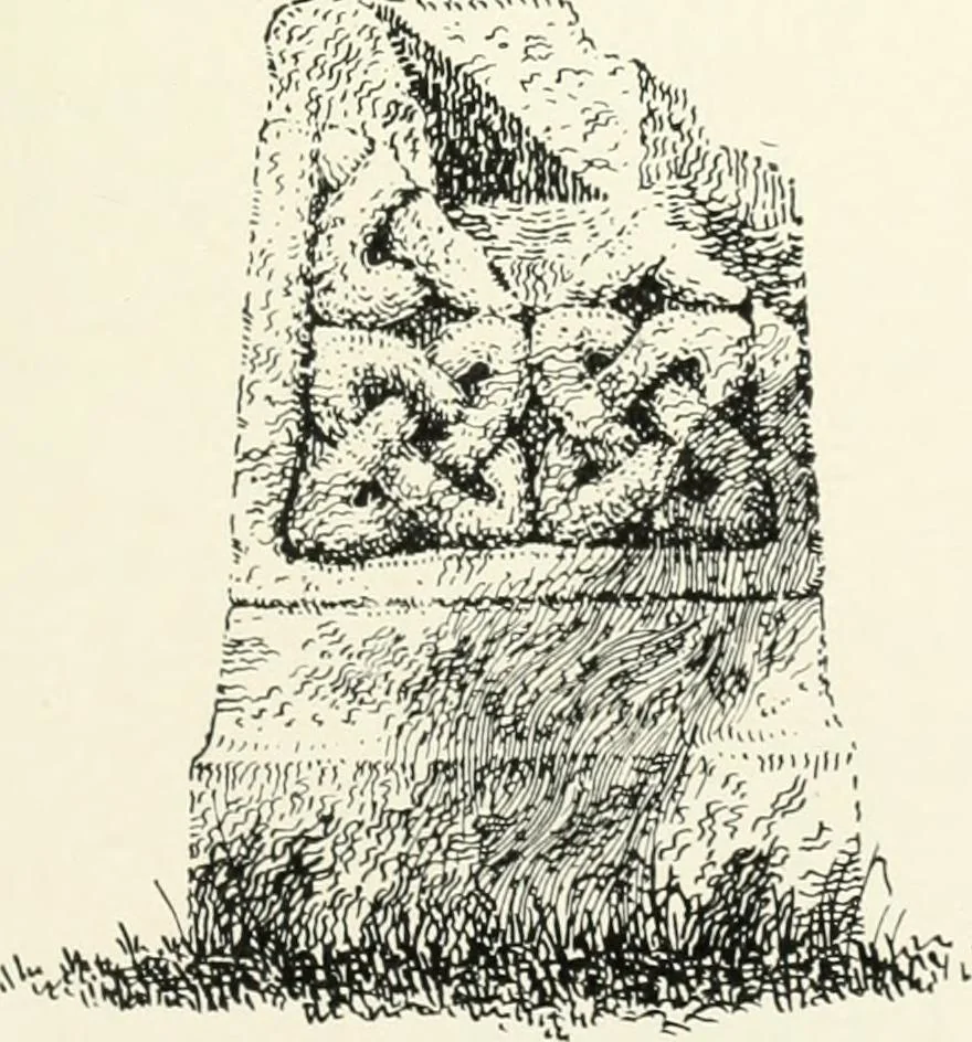 An illustration from Old Cornish crosses, 1896, leaf 448