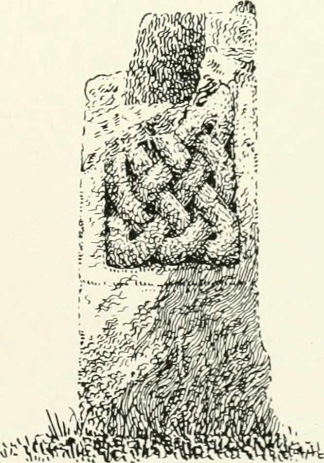 An illustration from Old Cornish crosses, 1896, leaf 448