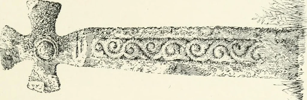 An illustration from Old Cornish crosses, 1896, leaf 454