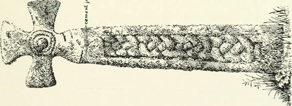 An illustration from Old Cornish crosses, 1896, leaf 454