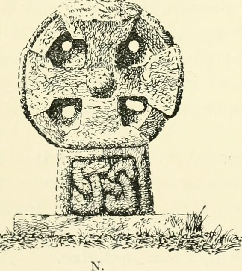 An illustration from Old Cornish crosses, 1896, leaf 460