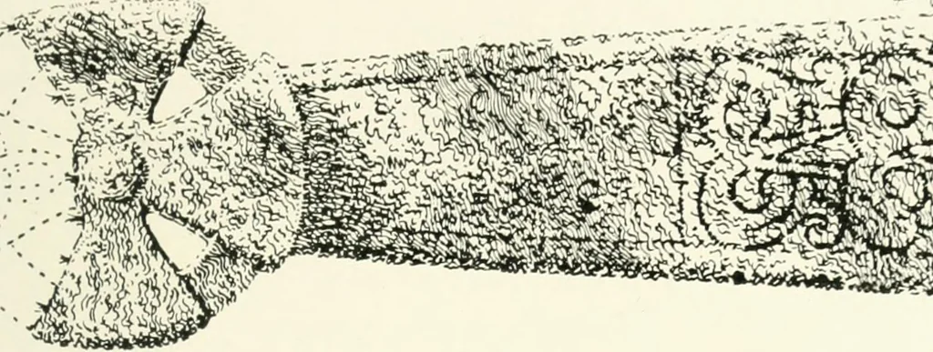 An illustration from Old Cornish crosses, 1896, leaf 464